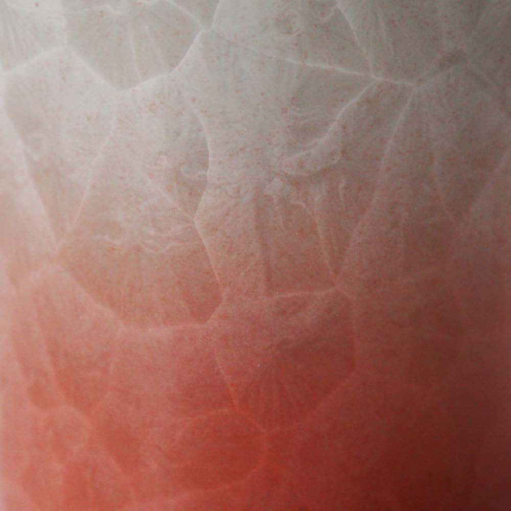 花結晶 (B) 桃白 グラデーション