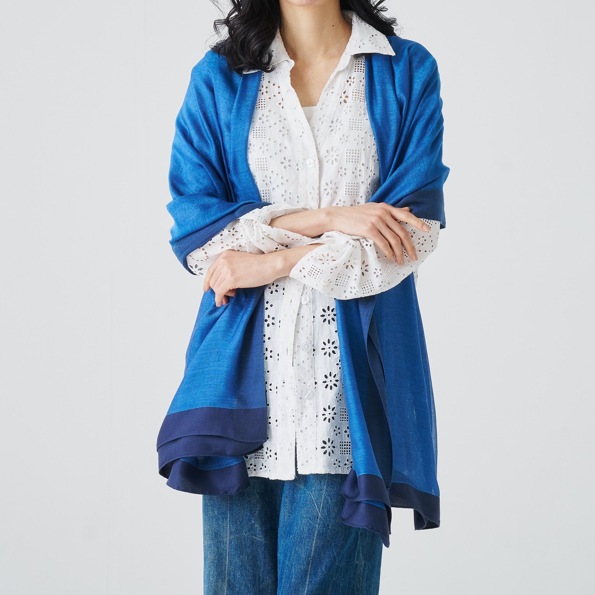 額縁ストール Frame｜シルクカシミヤ – TakiTaki 公式ONLINE SHOP